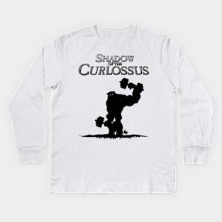 Shadow of the Curlossus Kids Long Sleeve T-Shirt